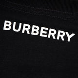 Burberry luxury t-shirt detail shot
