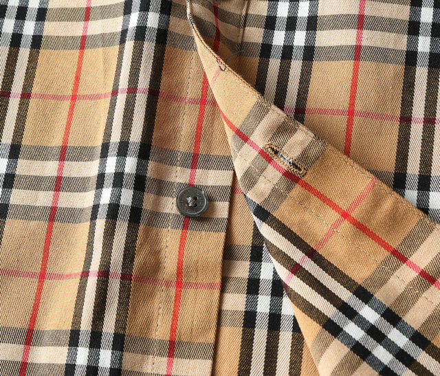 Burberry luxury designer clothing detail shot