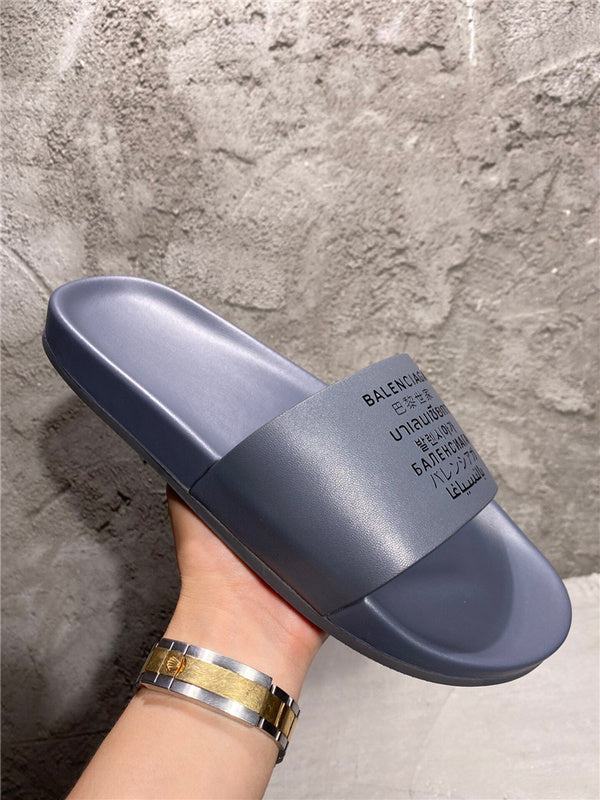 Balenciaga White Crisscross Strap Sandals - Heel Detail View