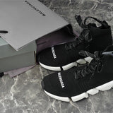 Balenciaga Grey Classic Ballet Flats - Heel Detail View