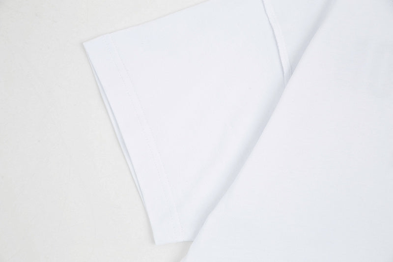 Burberry luxury t-shirt detail shot