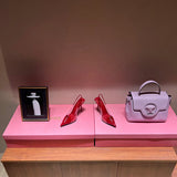 Side profile view of Saint Laurent luxury piece style No.098
