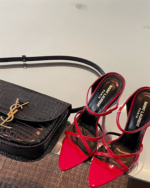 Front view of Saint Laurent luxury piece style No.080