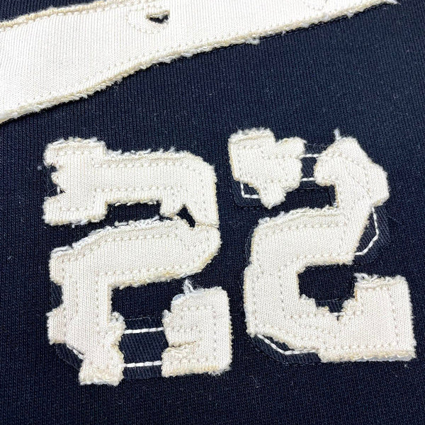 Close-up of Amiri hoodie craftsmanship