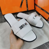 Hermes sandals Style 157 - side profile detail