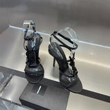 Saint Laurent shoes front view designer style
