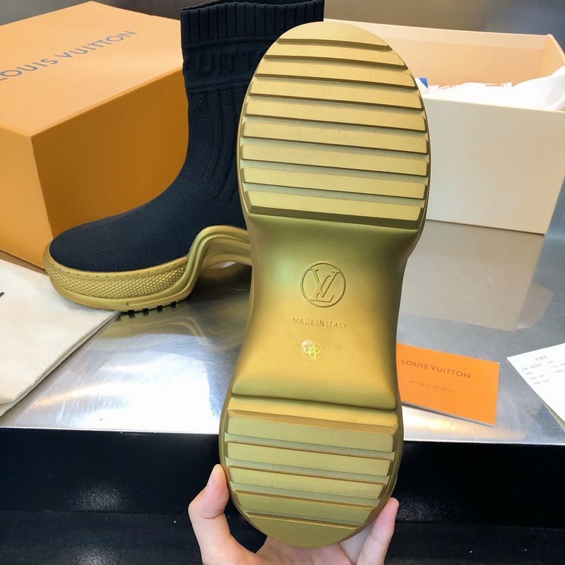 Louis Vuitton designer shoes full view