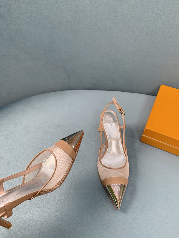 Louis Vuitton shoes Style 250 - back heel detail