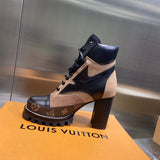 Louis Vuitton shoes Style 221 - front view, refined designer finish