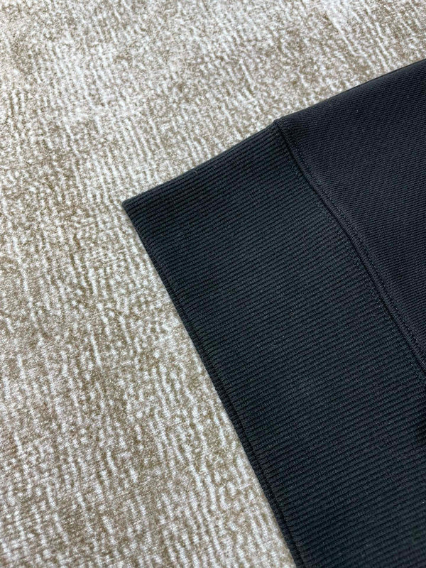 Close-up of Amiri hoodie craftsmanship
