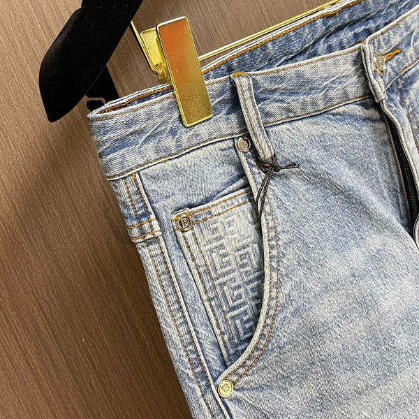 Close-up of Balmain designer clothing craftsmanship