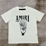 Amiri t-shirt front view designer style