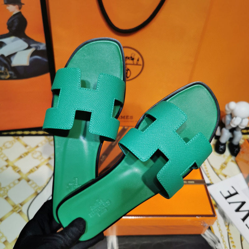 Hermès Black Block Heel Sandals - Lifestyle Styling Shot