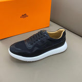 Hermes shoes Style 121 - front view, sleek modern silhouette