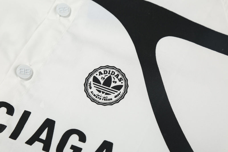 Balenciaga luxury t-shirt detail shot