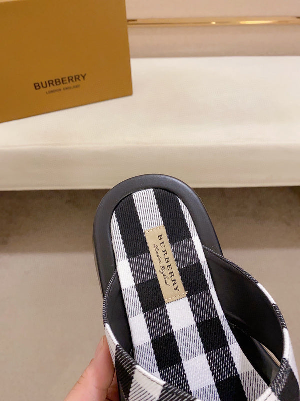 Burberry shoes Style 015 - top view showing design