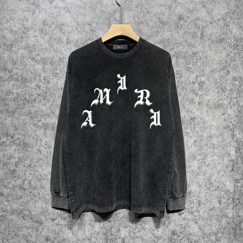 Three-quarter angle view of Amiri luxury piece style No.184