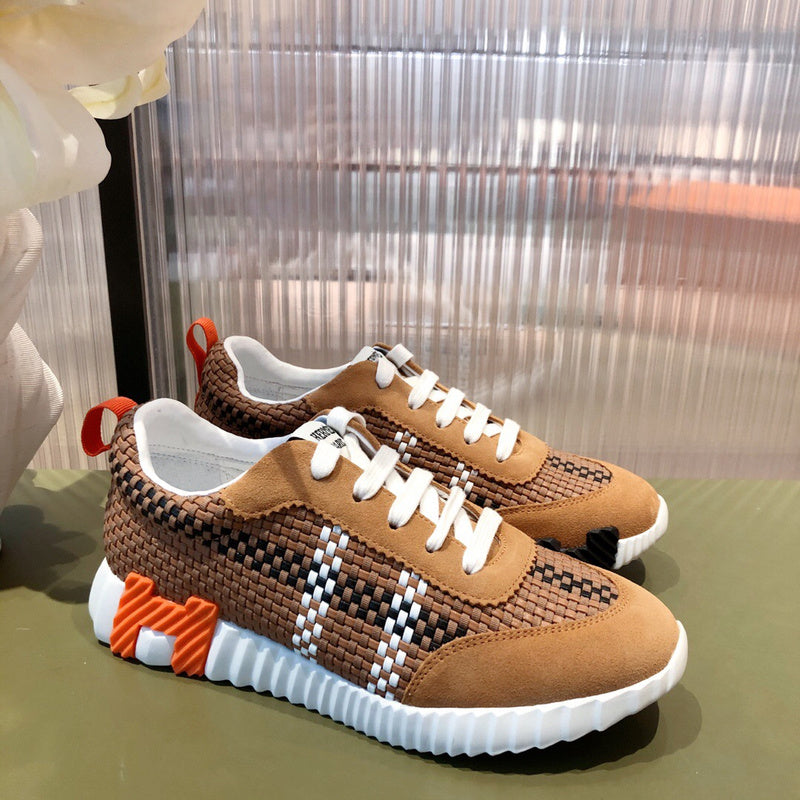 Hermes shoes Style 342 - texture and material detail