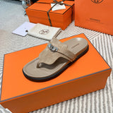 Hermes sandals Style 219 - angled studio shot