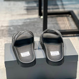 Balenciaga sandals Style 030 - logo and branding close-up