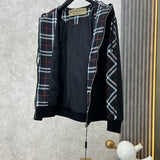 Close-up of Burberry designer clothing craftsmanship