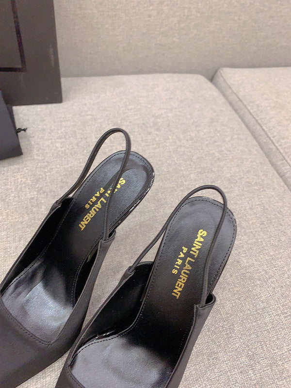 Saint Laurent designer shoes full view