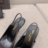 Saint Laurent designer shoes full view