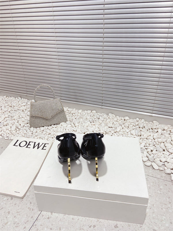 Saint Laurent designer shoes full view
