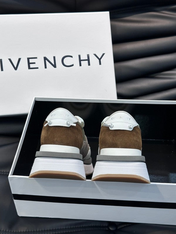 Givenchy White Block Heel Pumps - Close-Up Texture View