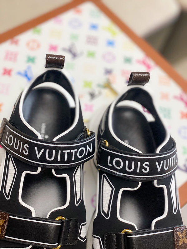 Louis Vuitton shoes front view designer style