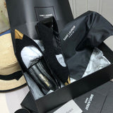 Saint Laurent shoes front view designer style