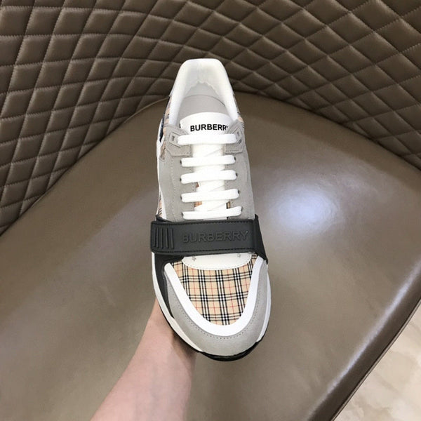 Burberry Grey Ankle Strap Heels - Detail Shot of Craftsmanship