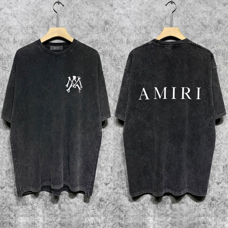 Amiri t-shirt front view designer style