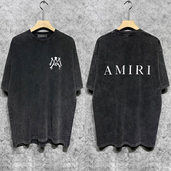 Amiri t-shirt front view designer style
