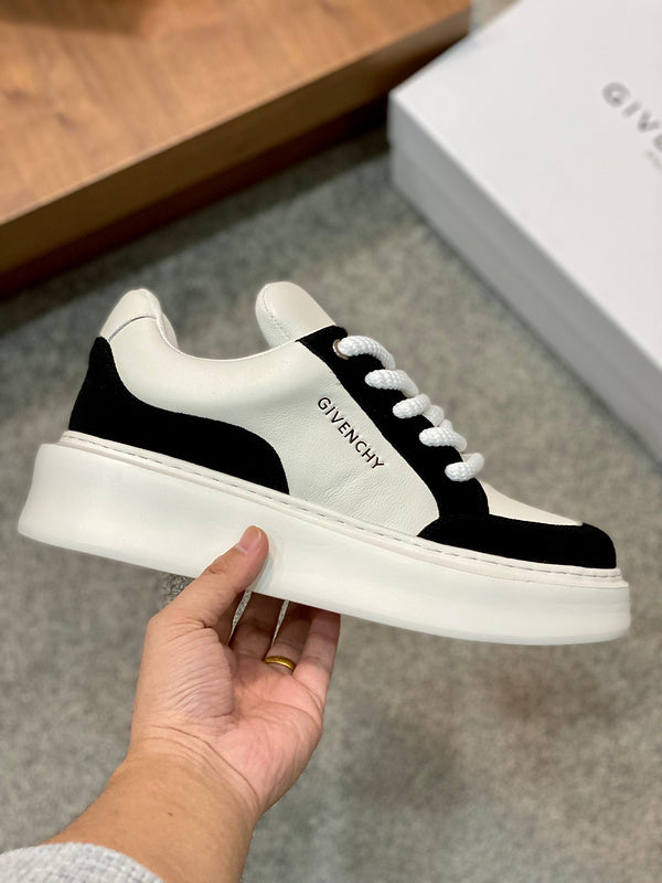Givenchy shoes Style 185 - front view, statement logo accent