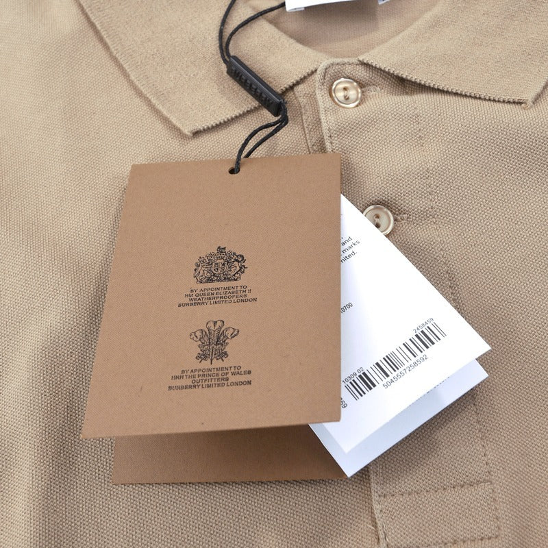 Burberry luxury t-shirt detail shot