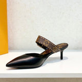 Close-up of Louis Vuitton shoes craftsmanship