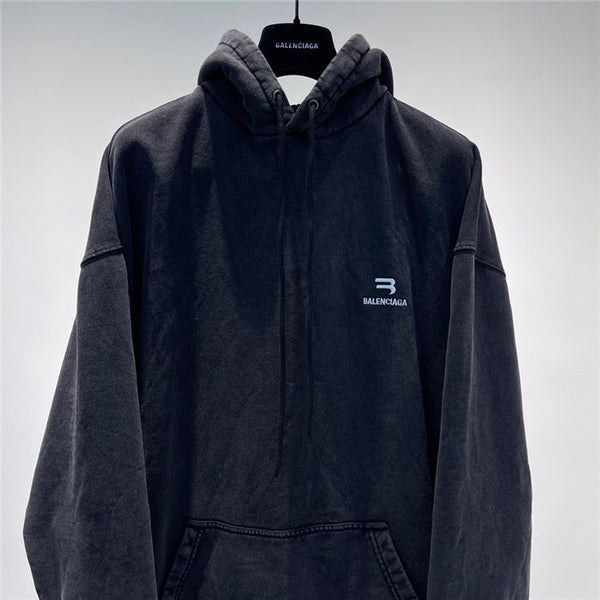 Close-up of Balenciaga designer clothing craftsmanship