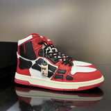 Close-up of Amiri sneakers craftsmanship