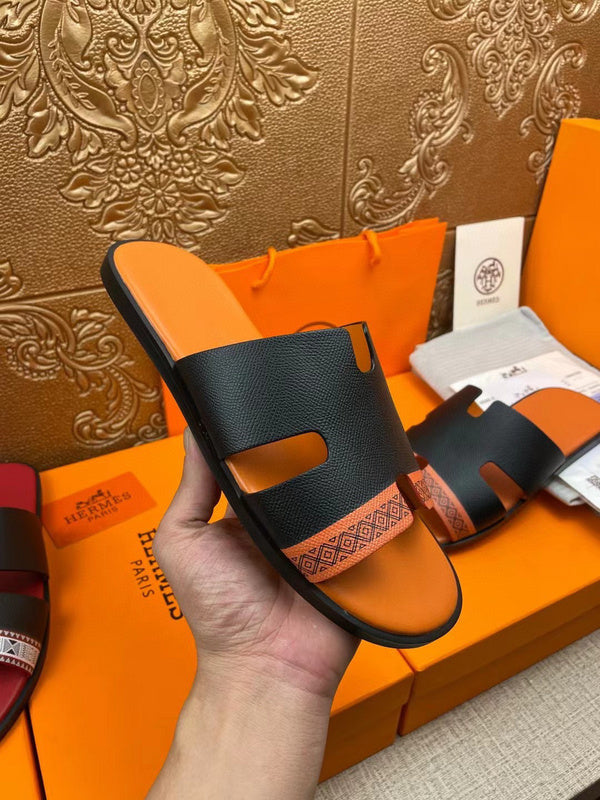 Hermes shoes Style 027 - top view showing design