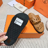 Hermes sandals Style 212 - logo and branding close-up
