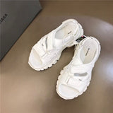 Balenciaga Tan High-Top Sneakers - Angled View