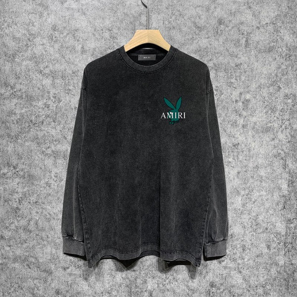 Amiri designer hoodie full view