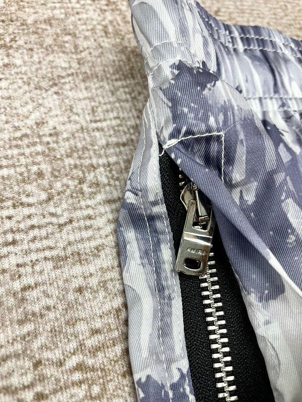 Close-up of Amiri t-shirt craftsmanship