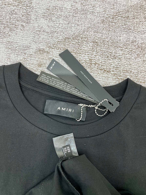 Amiri t-shirt front view designer style