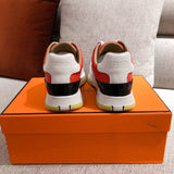 Hermès White High-Top Sneakers - Studio Shot