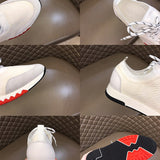 Hermès Nude High-Top Sneakers - Toe Detail View