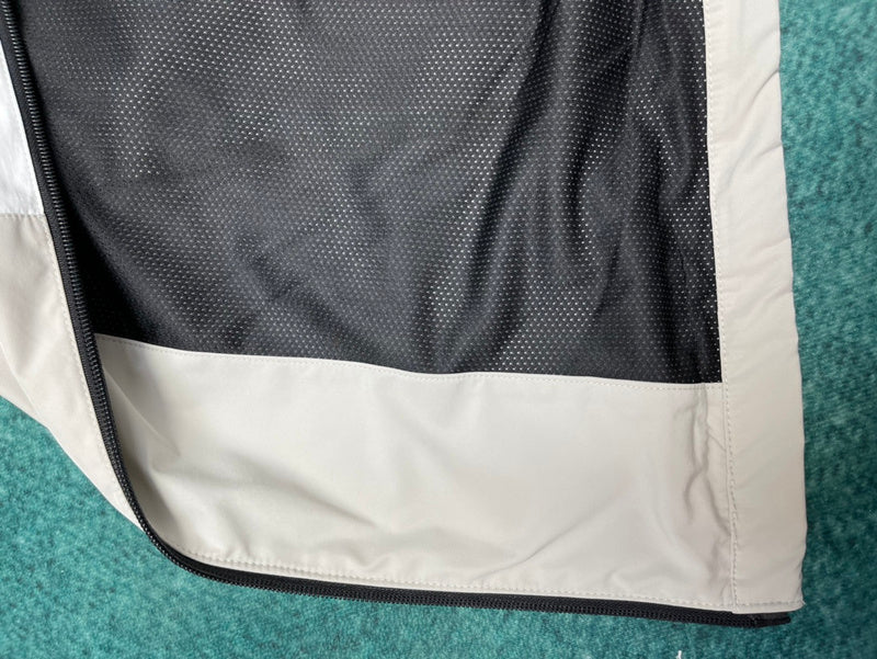 Close-up of Balenciaga designer clothing craftsmanship