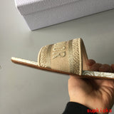 Dior Camel Ankle Strap Heels - Angled View
