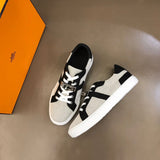 Hermes shoes Style 110 - top view showing design